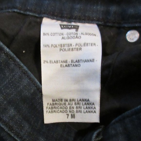 womens levi's 535 legging jeans 7m - Picture 5 of 7